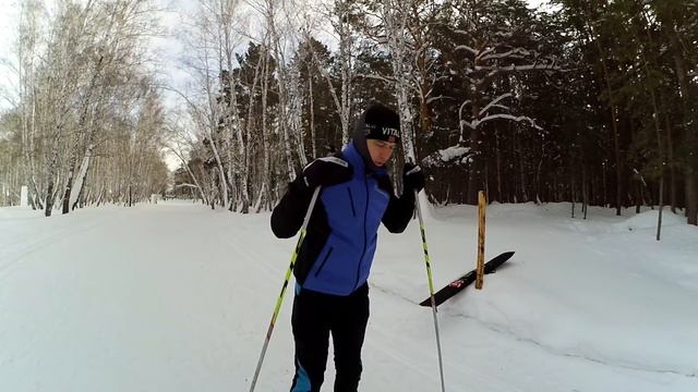Тест лыж MADSHUS REDLINE CARBON SKATE COLD. часть 1. смотреть онлайн
