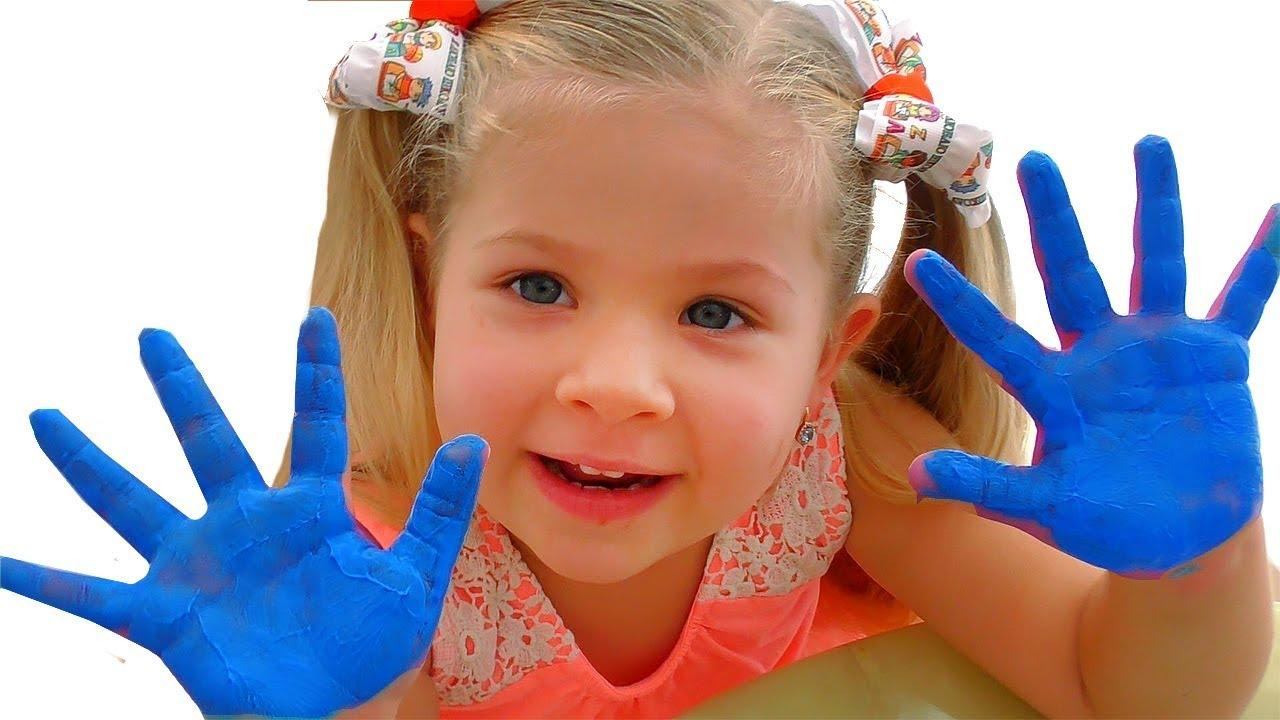 Learn colors with Paint for kids смотреть онлайн