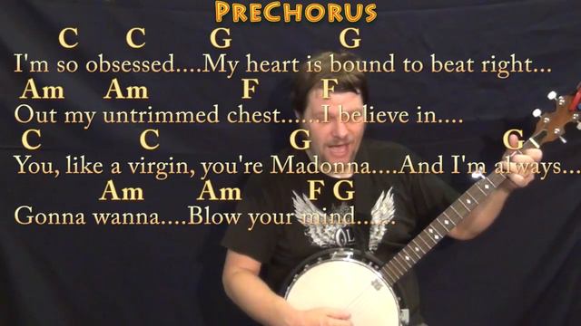 Hey Soul Sister (Train) Banjo Cover Lesson in C with Chords/Lyrics смотреть онлайн