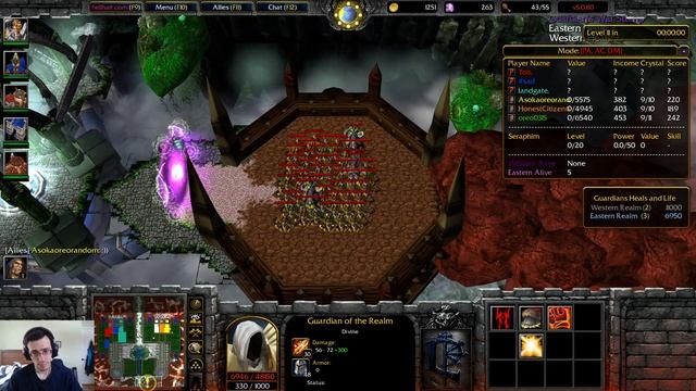 Warcraft 3 Classic: HellHalt TD Competitive #125 - Level 4 Is VERY HARD!!! смотреть онлайн