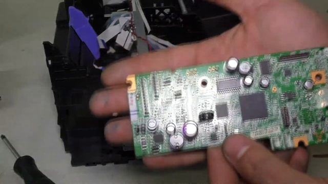 Полная пошаговая инструкция по разборке принтера  Epson WF-2630, WF-2530, WF-2540.