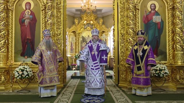 Митрополит Иоанн отмечает 30 летие архиерейской хиротонии смотреть онлайн