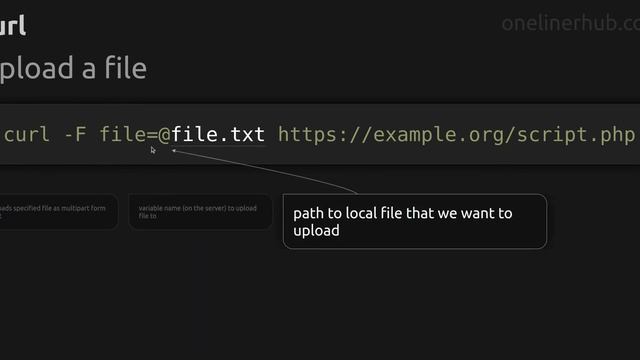 Upload a file #curl смотреть онлайн