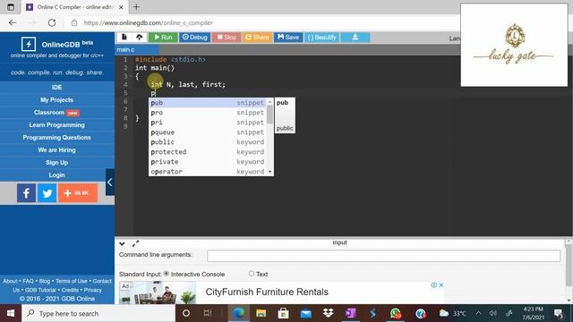 152. C-Program to find sum of FIRST and LAST digit of a number... смотреть онлайн
