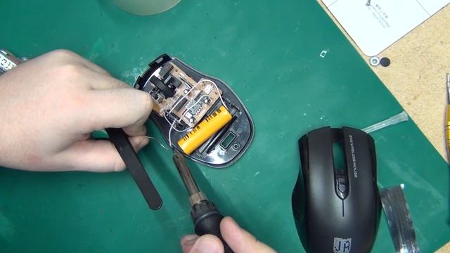 Апгрейд мышки. Переводим мышь на аккумулятор смотреть онлайн