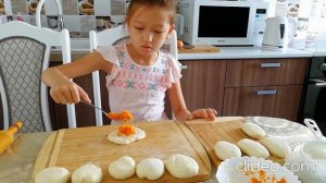 Пирожки с морковкой