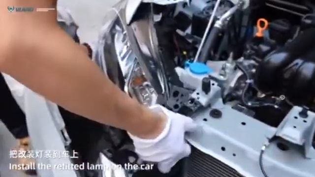 How to installation VLAND Headlights Assembly fit for 2014-2020 Honda Jazz/Fit смотреть онлайн