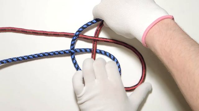 Узлы. Скорняжный узел, 1 способ вязки. Nodes. Furrow knot, 1 way to always. смотреть онлайн