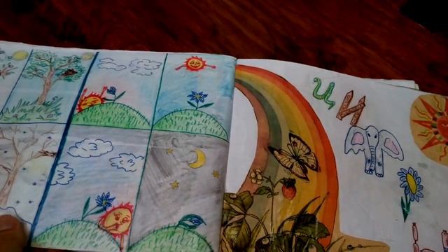 Самодельный альбом - для раннего развития детей смотреть онлайн
