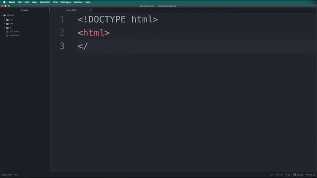 Learn Basic HTML - Hello World - Part 1 смотреть онлайн