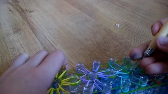 Звездный браслет из rainbow loom урок 6 часть 2 смотреть онлайн