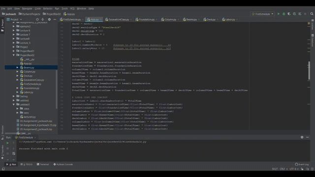 Project Gantt Chart with Python смотреть онлайн