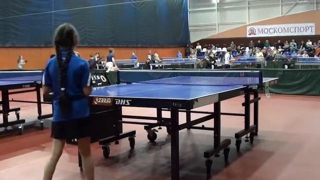 Первенство Центра Настольного тениса в Крылатском. Дети 2006-2007г.р.Лена 2007г.27.12.2013.Москва. смотреть онлайн