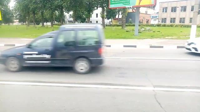 Поездка на трамвае по маршруту 8 в Витебске (Р/К Ул. Титова—СЭЗ) (БКМ-62103 #655) смотреть онлайн