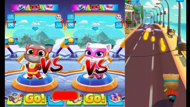 Talking Tom Hero Dash tayyori 4 смотреть онлайн