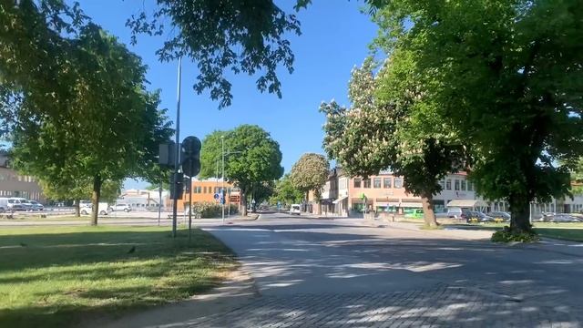 Sweden Walks: Visby. Unique, Medieval Town In The Morning. From The Eastern Gate. Relaxing Walk.