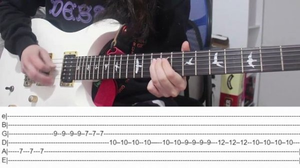 SALLY FACE -Memories and Dreams Guitar Cover with Tabs