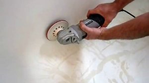 Шлифование эмали ванн