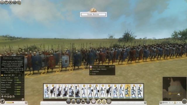Rome 2: Total War. Юниты Этрусков. смотреть онлайн
