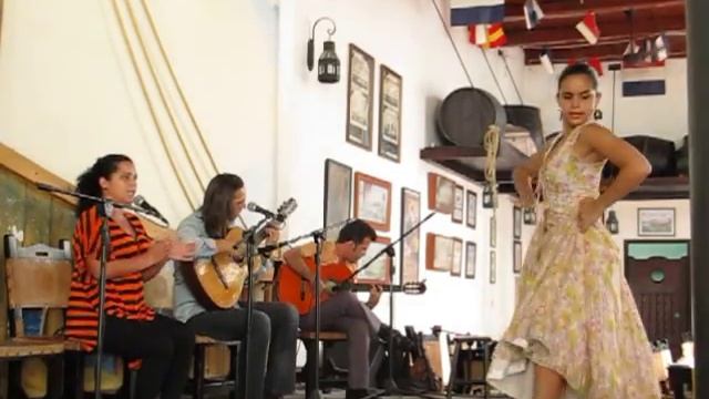 CUBA. Impresionante cante flamenco en La Habana. Música! смотреть онлайн
