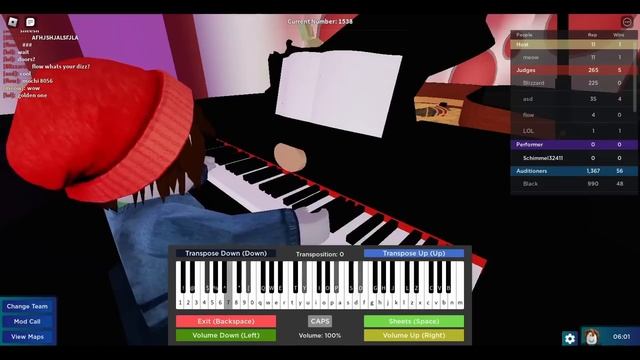 Here I Come - Doors OST | on Roblox Got Talent (Piano Cover) смотреть онлайн