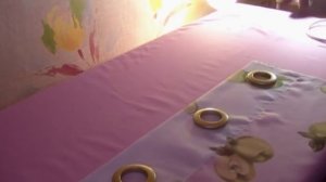 Шторы установка люверсов.