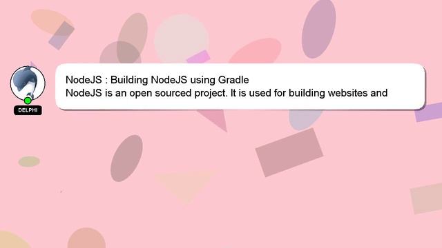 NodeJS : Building NodeJS using Gradle смотреть онлайн