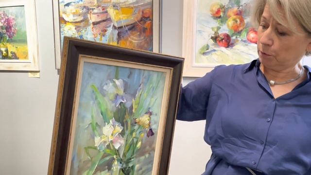 Выставка картин Марины Даниловой. 2022 #живопись #натюрморт #художники #выставка #арт смотреть онлайн