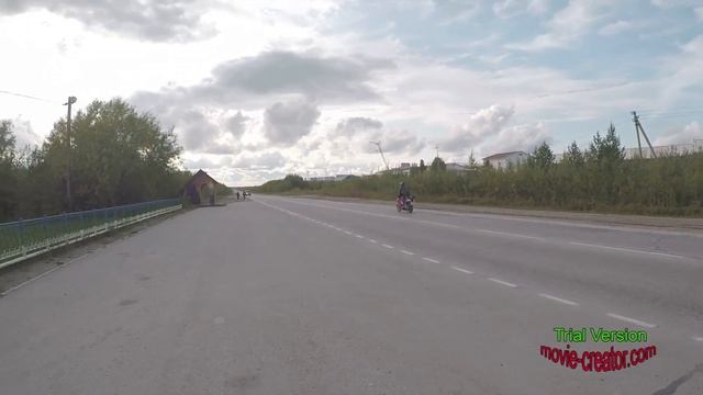 Покатушки с дочкой, 2017, мотоциклисты, мото, мотоциклистка, Honda VFR 800, мотоциклиста