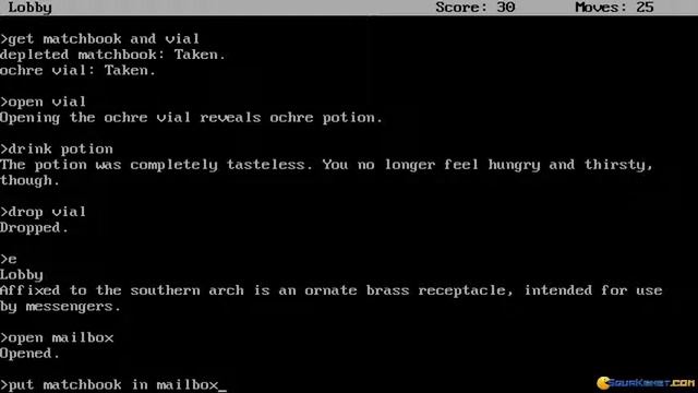 Sorcerer gameplay (PC Game, 1984) смотреть онлайн