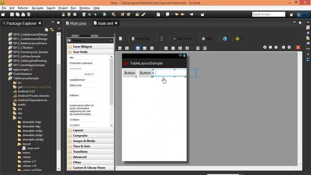 Android #87 TableLayout Two смотреть онлайн