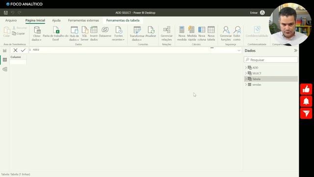 Power BI: Manipulando tabelas com ADDCOLUMNS e SELECTCOLUMNS! - Funções de tabela # 3 смотреть онлайн
