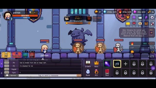 Runemaster Idle : AFK RPG - Android Gameplay APK смотреть онлайн