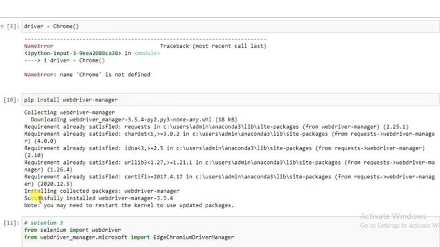 WebDriverException: Message: 'chromedriver' executable needs to be in PATH. | 'edgedriver' | смотреть онлайн