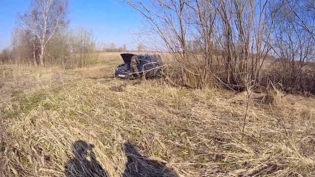 ЗАСАДИЛ УАЗ ПАТРИОТ. ЗА ЧТО ЗАЦЕПИТЬ ЛЕБЁДКУ?/Лесная дача (АлексейБезруков) смотреть онлайн