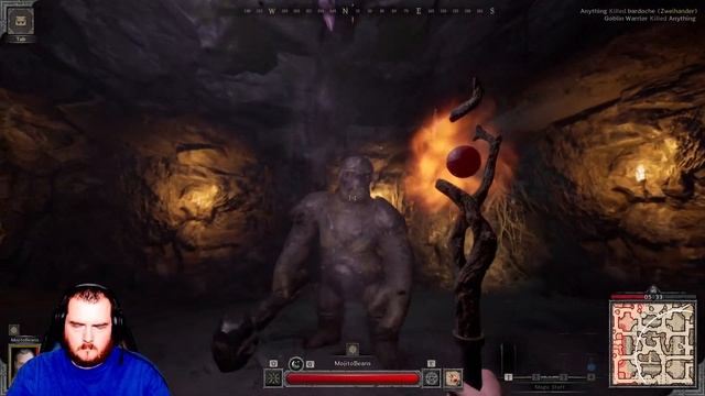 Level 1 Wizard Cave Troll Kill | Dark and Darker early access смотреть онлайн