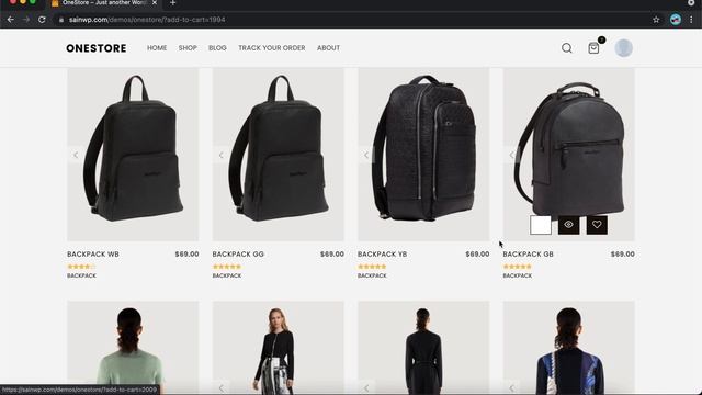 OneStore Off Canvas cart смотреть онлайн