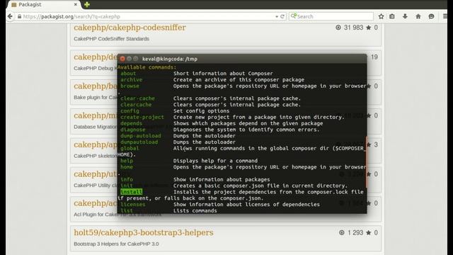 CakePHP 3 - 01 - Getting started with CakePHP 3 using composer смотреть онлайн