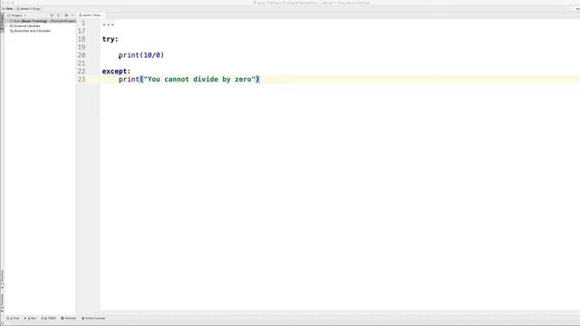 Python Programming - Python Exception Handling - Paul Mahon смотреть онлайн