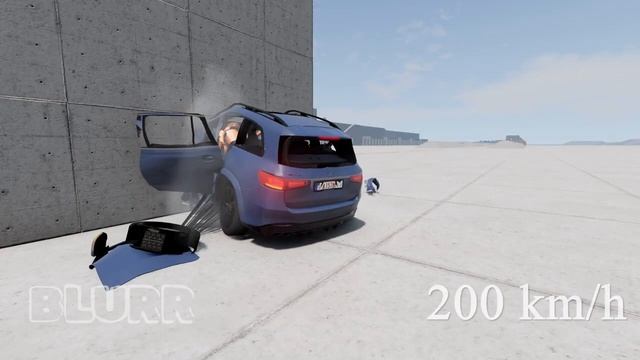 Mercedes AMG GLS 63 Crash Test #beamng смотреть онлайн