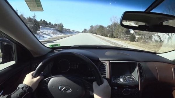 2013 INFINITI EX37 Journey POV Review