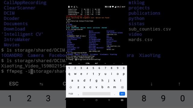 Lesson 2- Convert MP4 video file to MP3 music file using Termux and FFMPEG package. смотреть онлайн