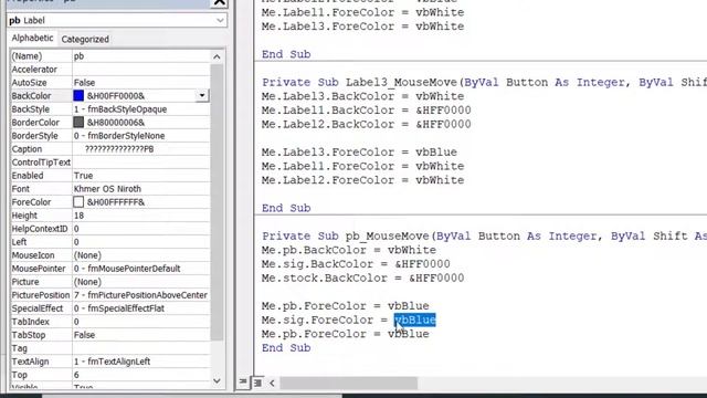 06# ការសរសេរកូដបង្កើត Sub Menu Form VBA EXCEL смотреть онлайн