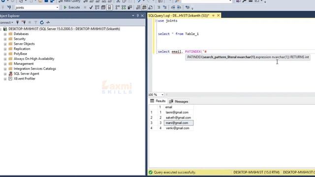 Patindex Function in sql Server Telugu | Patindex Function in sql Telugu | Sql Telugu смотреть онлайн
