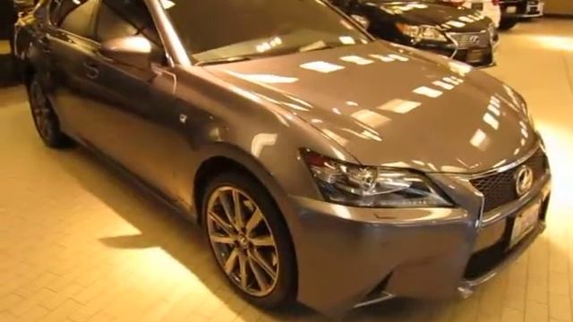 2013 Lexus GS350 F-Sport смотреть онлайн