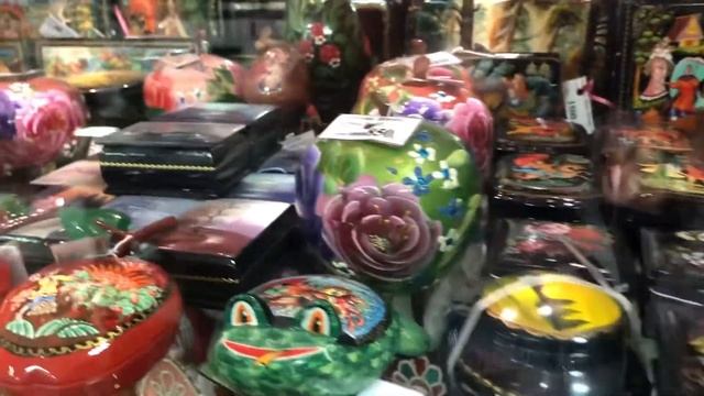 Шкатулки Палех. Ручная роспись смотреть онлайн