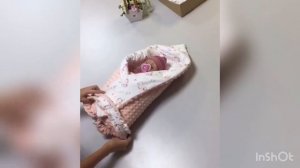 Как завернуть малыша в плед-конверт на выписку - Запеленать в конверт на выписку от Mommys Cradle