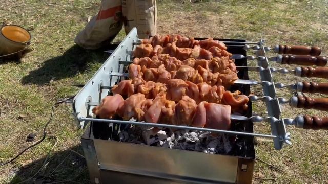 Вращатель для шампуров электрический. смотреть онлайн