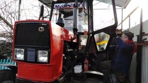 Трактор ЮМЗ-6. Установка Переднего и Заднего Дворника. Новый Блок Предохранителей.