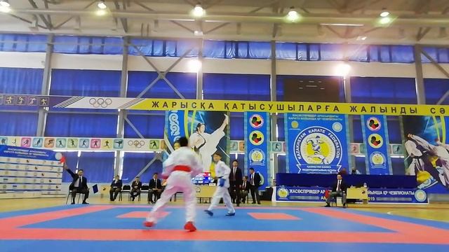ҚРЧ WKF Ақтау 29-31.03.2019ж. Байназар Сержан 4 смотреть онлайн
